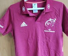 Adidas Munster Rugby Polo Shirt