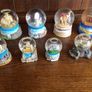 Collection of Holiday Memorabila  Snow Globes x 8 Image 2