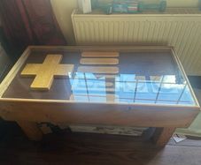 NES gaming coffee table