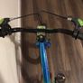 4-8 Years Kids Bike - 18 Inch Glitch Bike Metallic Blue + Training Wheels Image 7