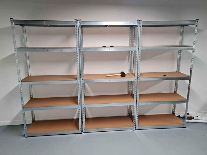 5 Tier Storage Shelving Shelves Racking Garage Shed Home House