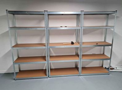 5 Tier Storage Shelving Shelves Racking Garage Shed Home House