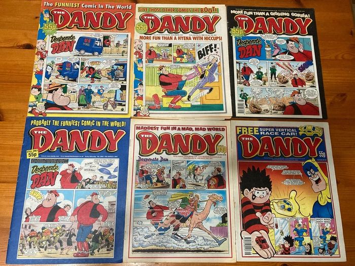 Comics: 'The Dandy' 2000,2001 and 2002 (54 numbers)