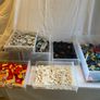 Lego - approx 8kg of Lego pieces in drawer storage unit Image 4