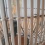 Rattan and Iron Table Lamp Image 5