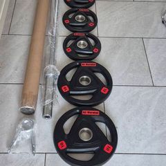 brand new Olympic weight lifting set B