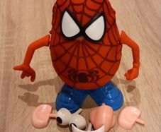 Spiderman potato head