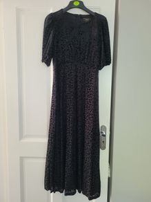 Lipsy Short Sleeve Underbust Midi Dress