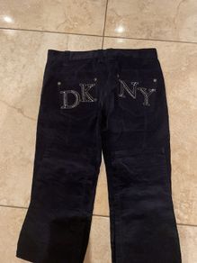 girls  bottoms DKNY navy trousers age 12 years