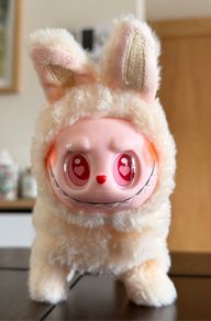 LABUBU Dog - Lights up / Walks / Sings Labubu Song (White)