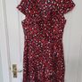 Ladies Marc Angelo Leopardprint Wrap Style Dress Size 10 Image 2