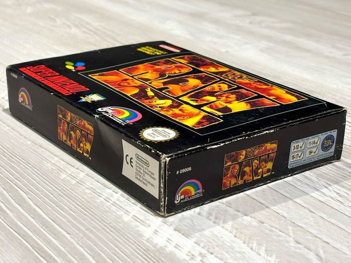 Snes WWF Raw - Boxed