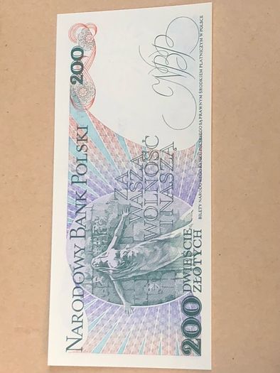 UNCIRCULATED Crisp  Polish banknotes x 5