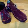 Brown leather women's design boots 4/37 Image 4