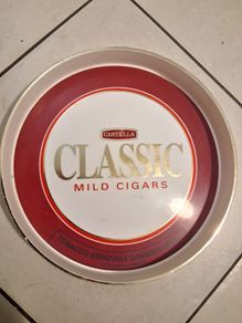 Castella Classic Mild Cigars Pub waiters tray