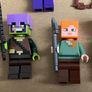 lego Minecraft minifigures Image 3