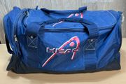 HEAD Large Blue Sports Duffel Bag - Vintage Retro Sports Gym