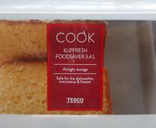 Tesco Klipfresh Foodsaver 3.4l Sandwich Lunchbox Home Office School College