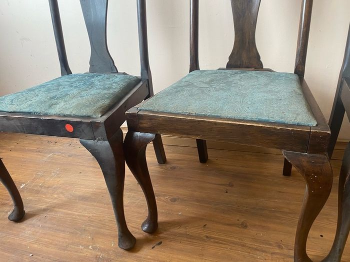 Antique Mahogany Dining Chairs