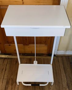 fire resistant metal bin
