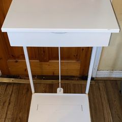 fire resistant metal bin
