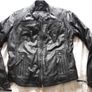 New Black Leather Jacket - womans Image 2
