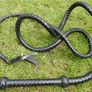 100" Plaits Genuine Top Grain Leather Heavy Duty Bullwhip Professional BULLWHIP Cracking Farm Gift , Fetish Toy Image 5