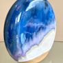 Mid Century Kamini Greece Vase, Drip Glaze, Vintage 70s Pottery Image 5