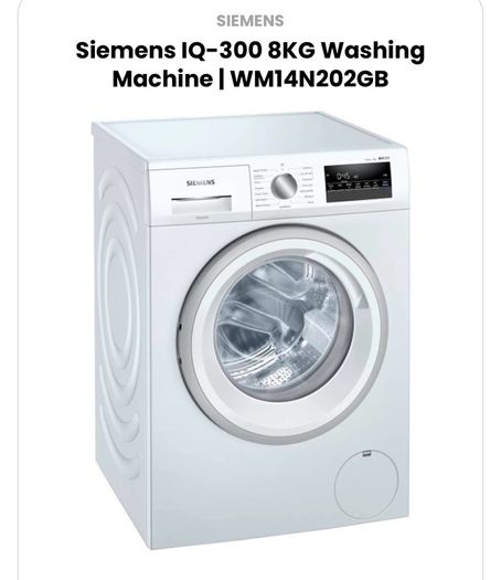 Siemens IQ-300 8KG Washing