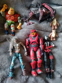 Vintage Action Figure Toy Lot