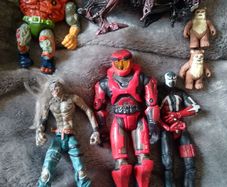Vintage Action Figure Toy Lot