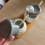 Condiment containers with spoons Image 2