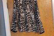 Dunnes  Stores  Animal  Print  Blouse.   S.14. New.