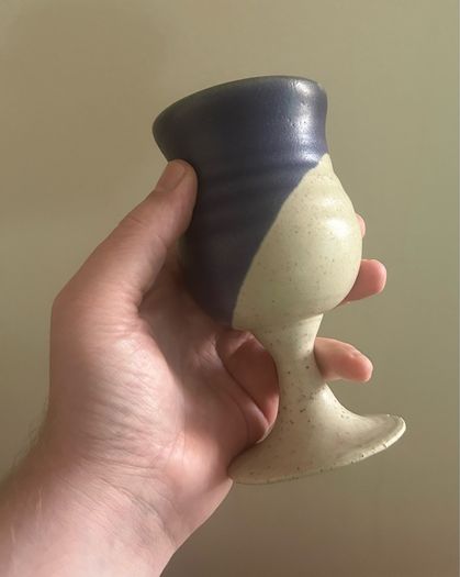Handmade Ceramic Goblet