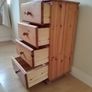 Solid pine chest locker Image 3