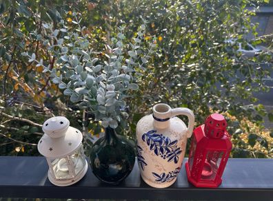 Set of Vases and Lanterns