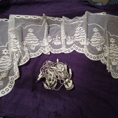 Lovely Light Up Christmas Curtain