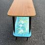 Vintage Kitsch coffeetables with turned dansette legs c1960 sold as a pair only Image 5