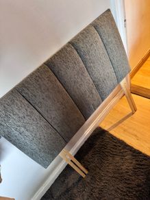 4ft double bed - Base and headboard