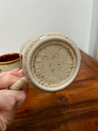 2 Vintage Ceramic Mugs Scotland and Wales