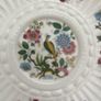 Royal Tara Tara Hall Fine Bone China Saucer Plate Galway Ireland Bird Floral Gold Rim Vintage Image 2