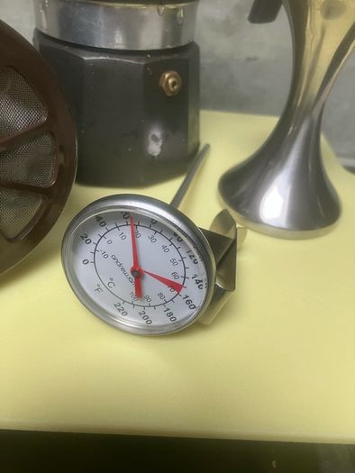 Complete stovetop coffee setup