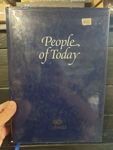 people of today 1991 published by Debretts