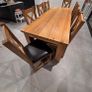 Oak Dining Table and 8 Chairs Image 9
