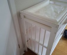 Free to take away baby changing table.