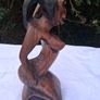 Early 20th Century Teak African Ceremonial Figure Image 7