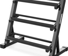 3 Tier Dumbbell Rack Home Gym Dumbbell Storage Stand Weights Storage Rack for Dumbbells