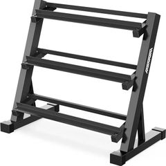 3 Tier Dumbbell Rack Home Gym Dumbbell Storage Stand Weights Storage Rack for Dumbbells