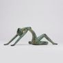 Minimalist Posing Lady - Patinated Bronze Image 5