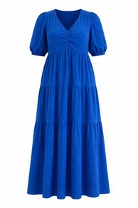 Mint Belvet Cobalt Blue Dress